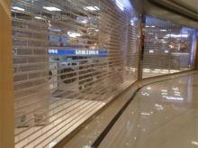  商铺水晶卷闸门案例